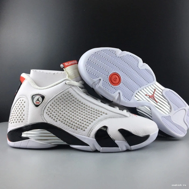 Rep Onekick BV7630-106 White Retro Jordan 14 Air 0618